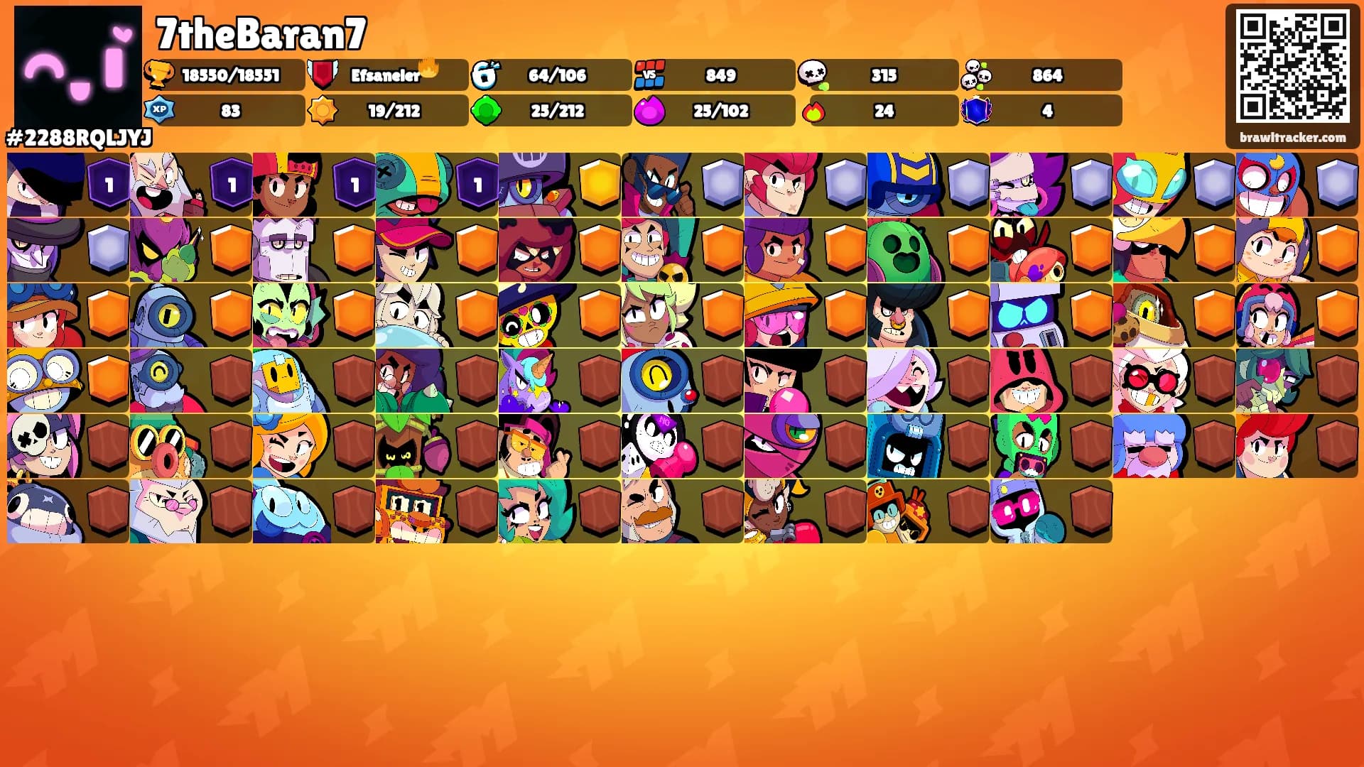 7theBaran7's Ranks