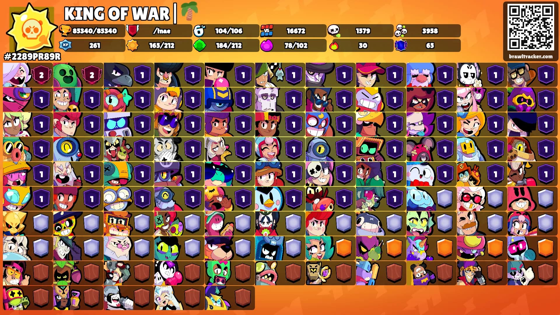 KING OF WAR|🌴's Ranks