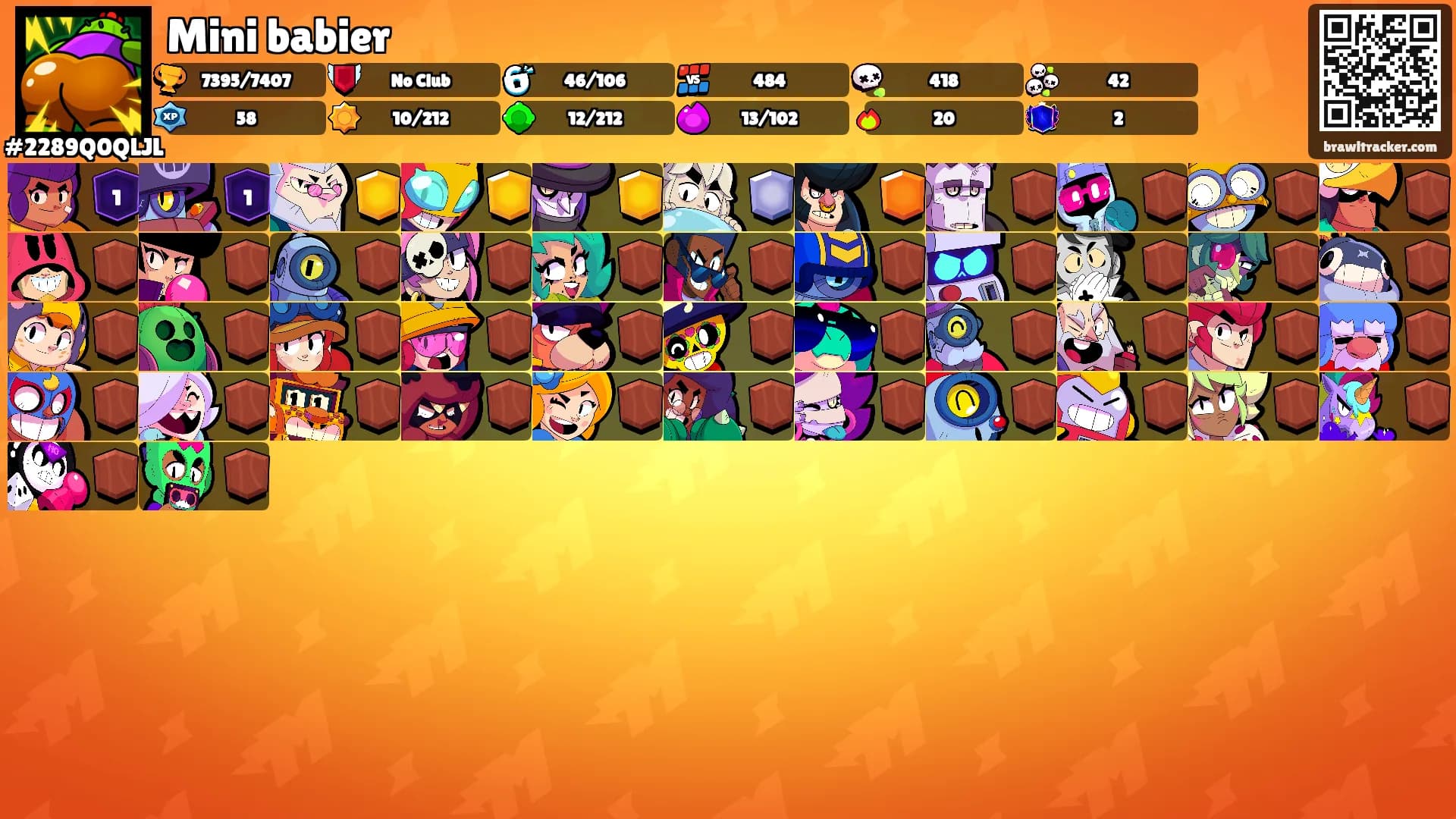 Mini babier's Ranks