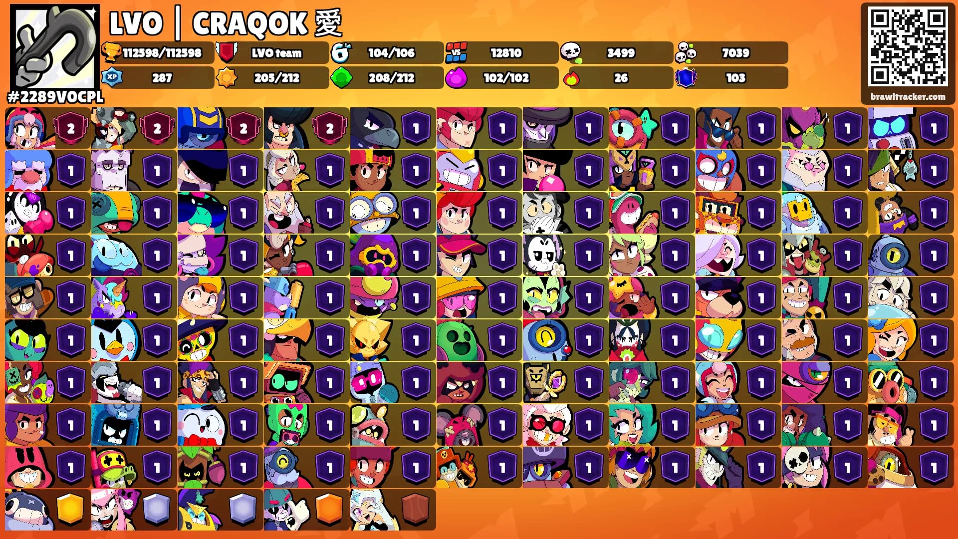 LVO | CRAQOK 愛's Ranks