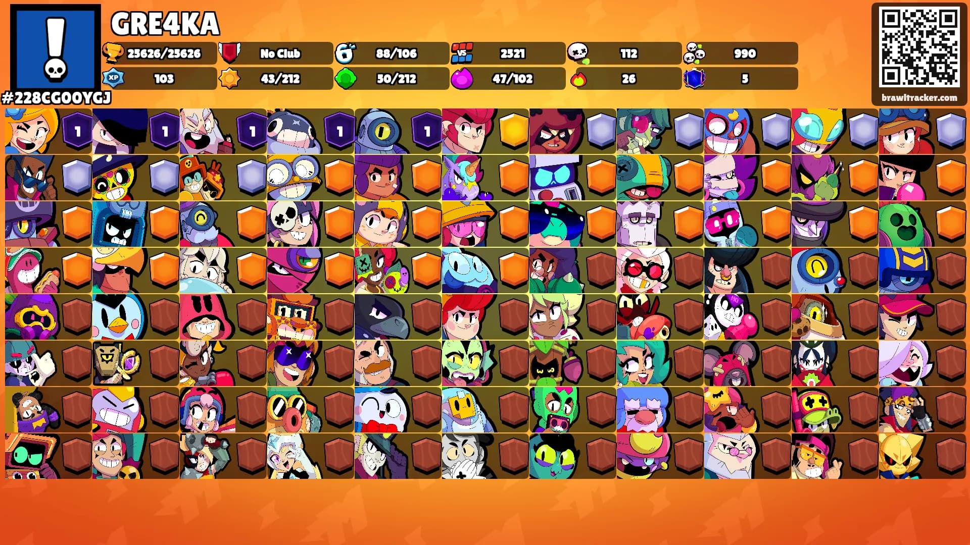 GRE4KA's Ranks