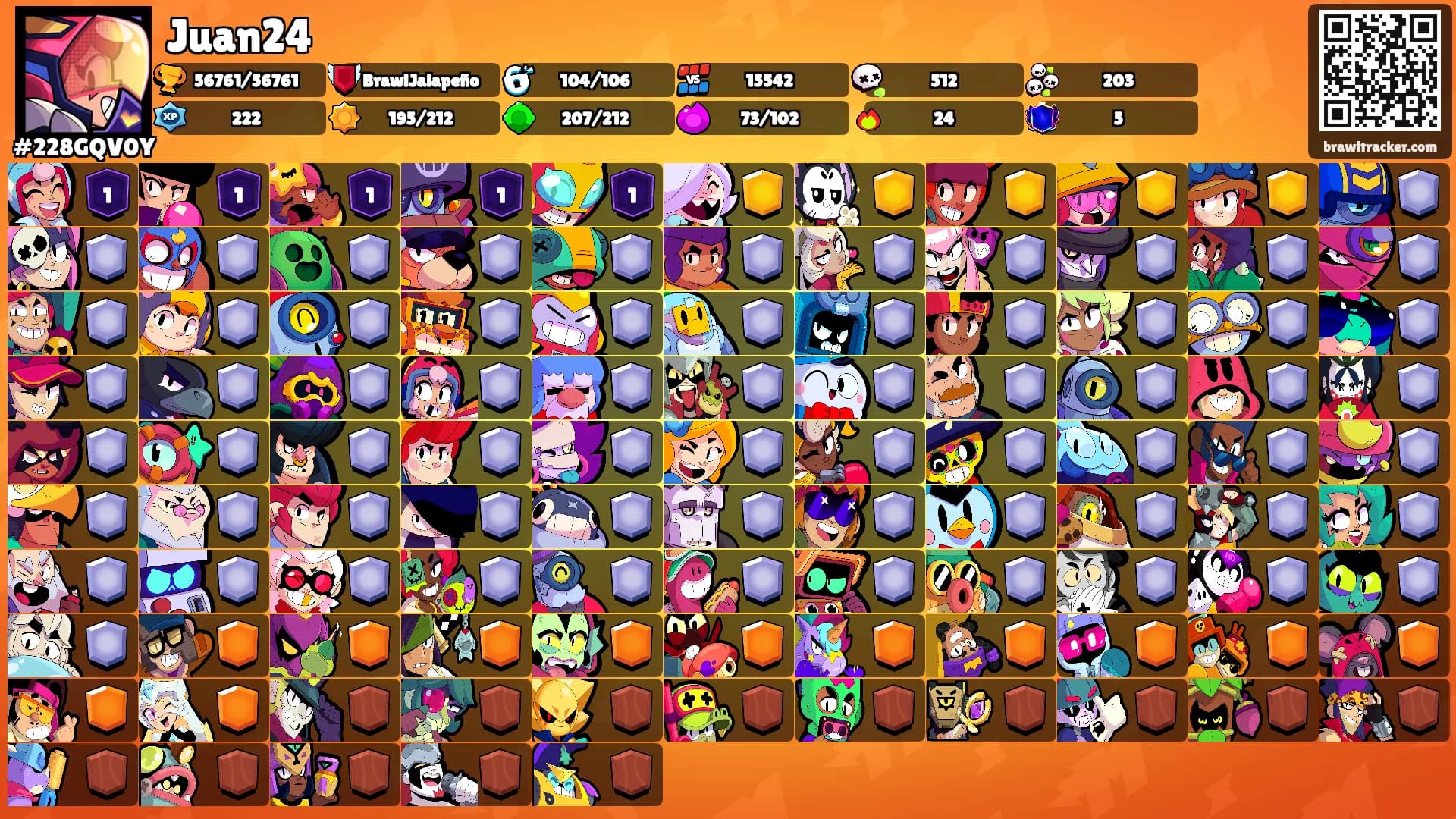 Juan24's Ranks