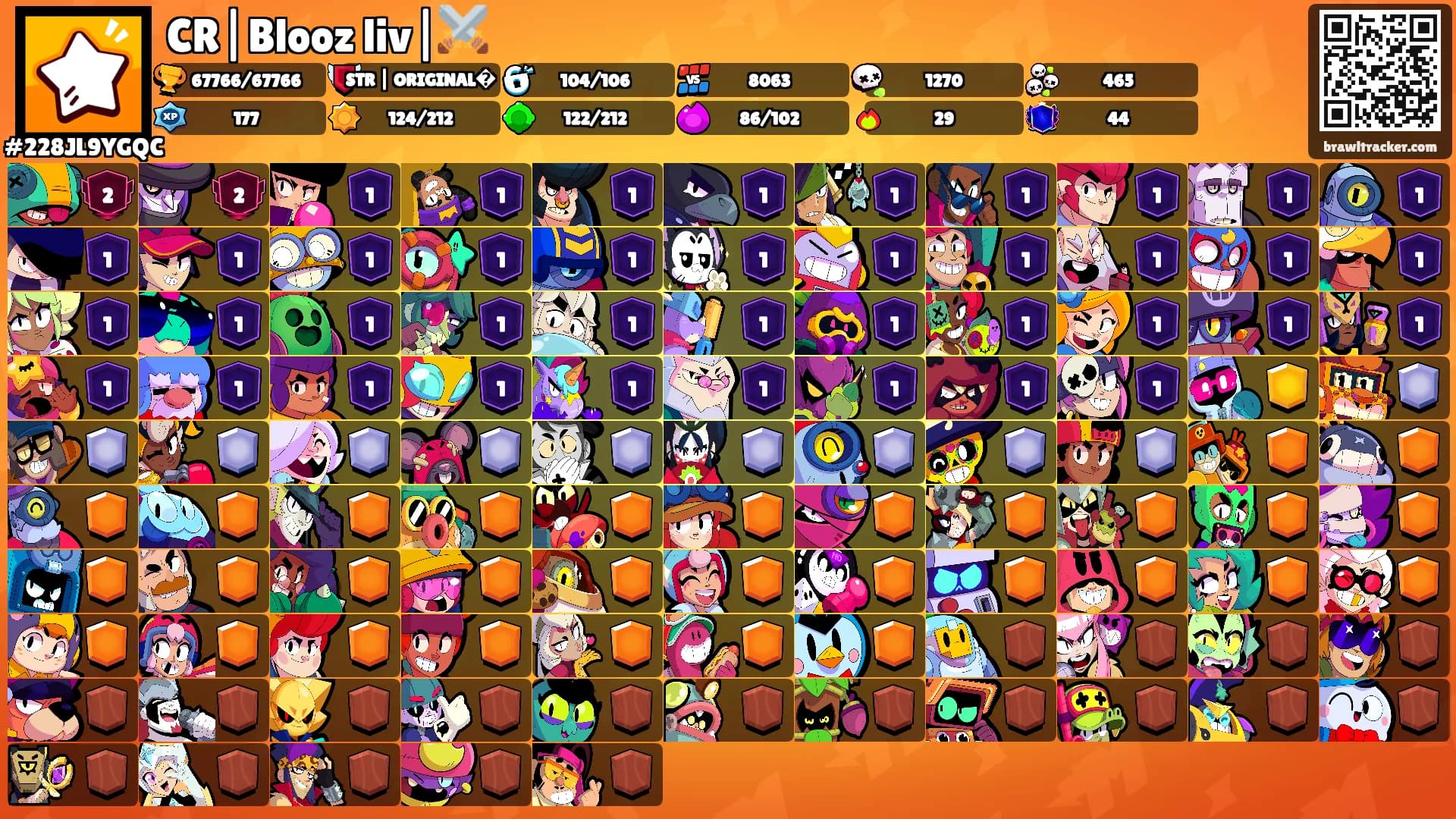 CR|Blooz liv|⚔️'s Ranks