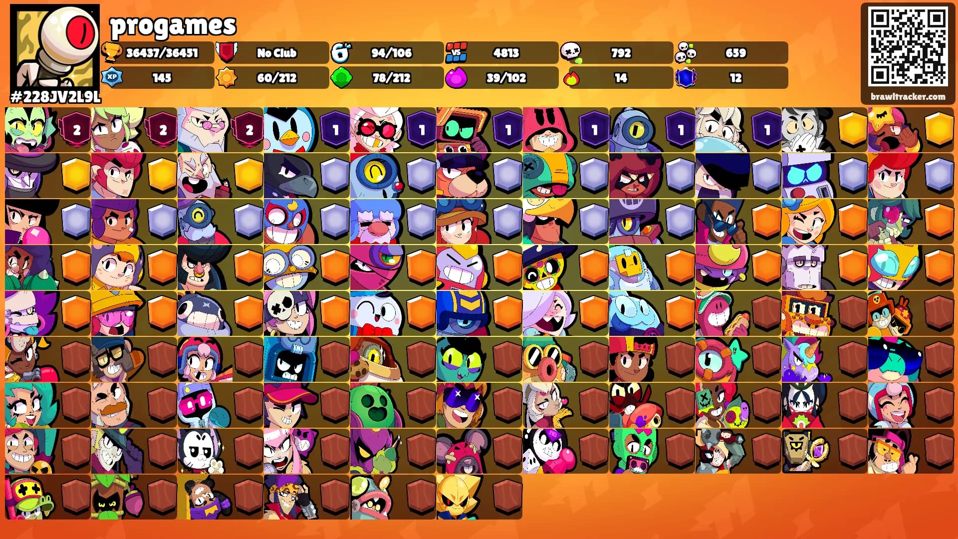 progames's Ranks