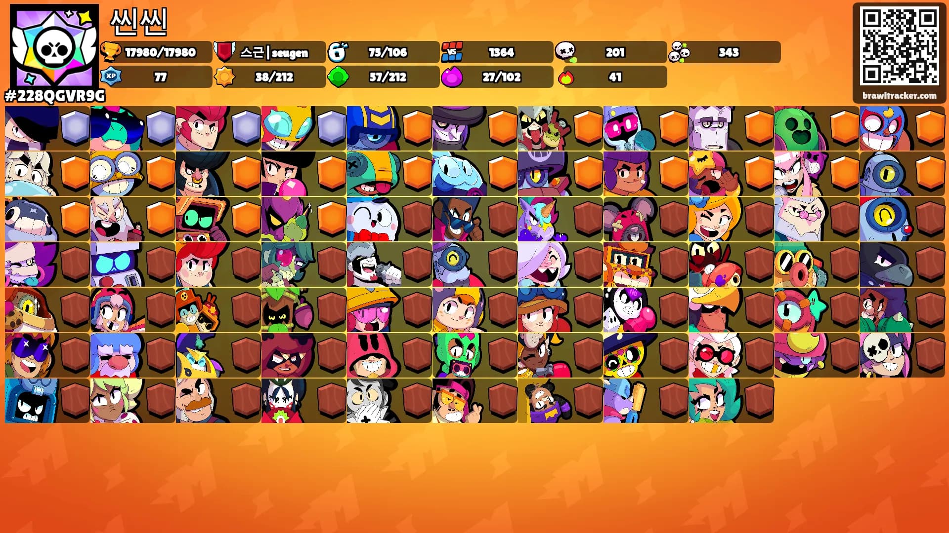 씬씬's Ranks
