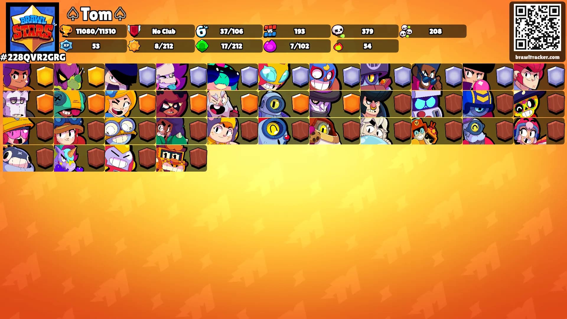 ♤Tom♤'s Ranks
