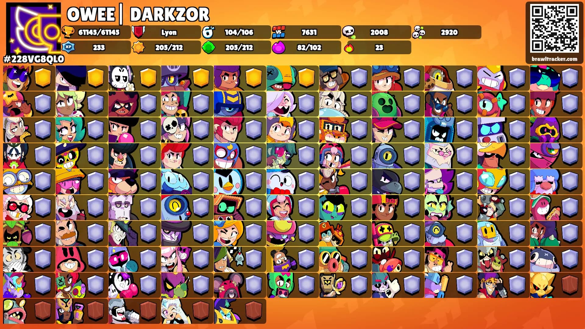 OWEE| DARKZOR's Ranks