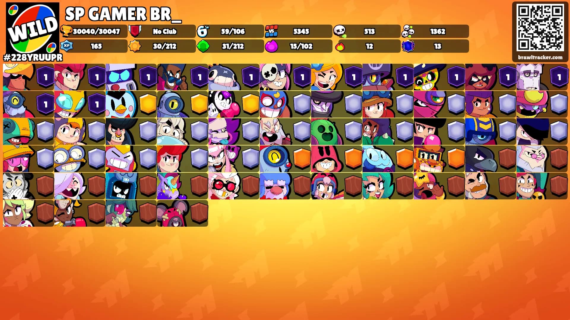 SP GAMER BR_'s Ranks