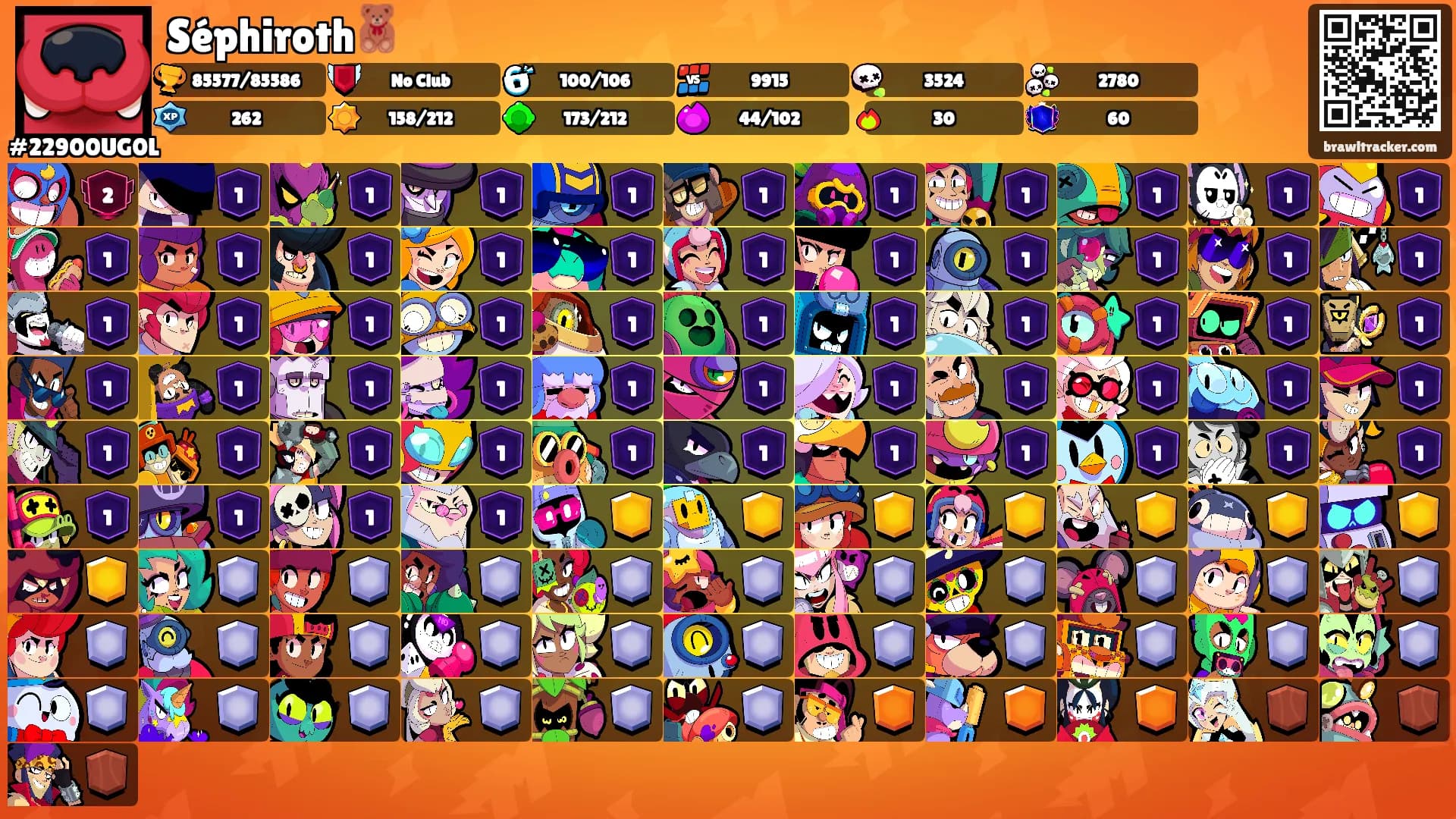 Séphiroth🧸's Ranks