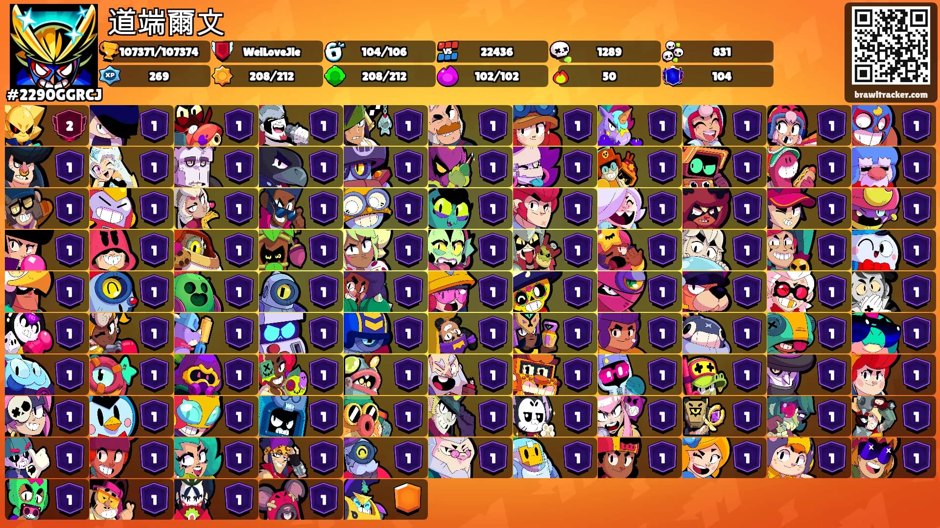 道端爾文's Ranks