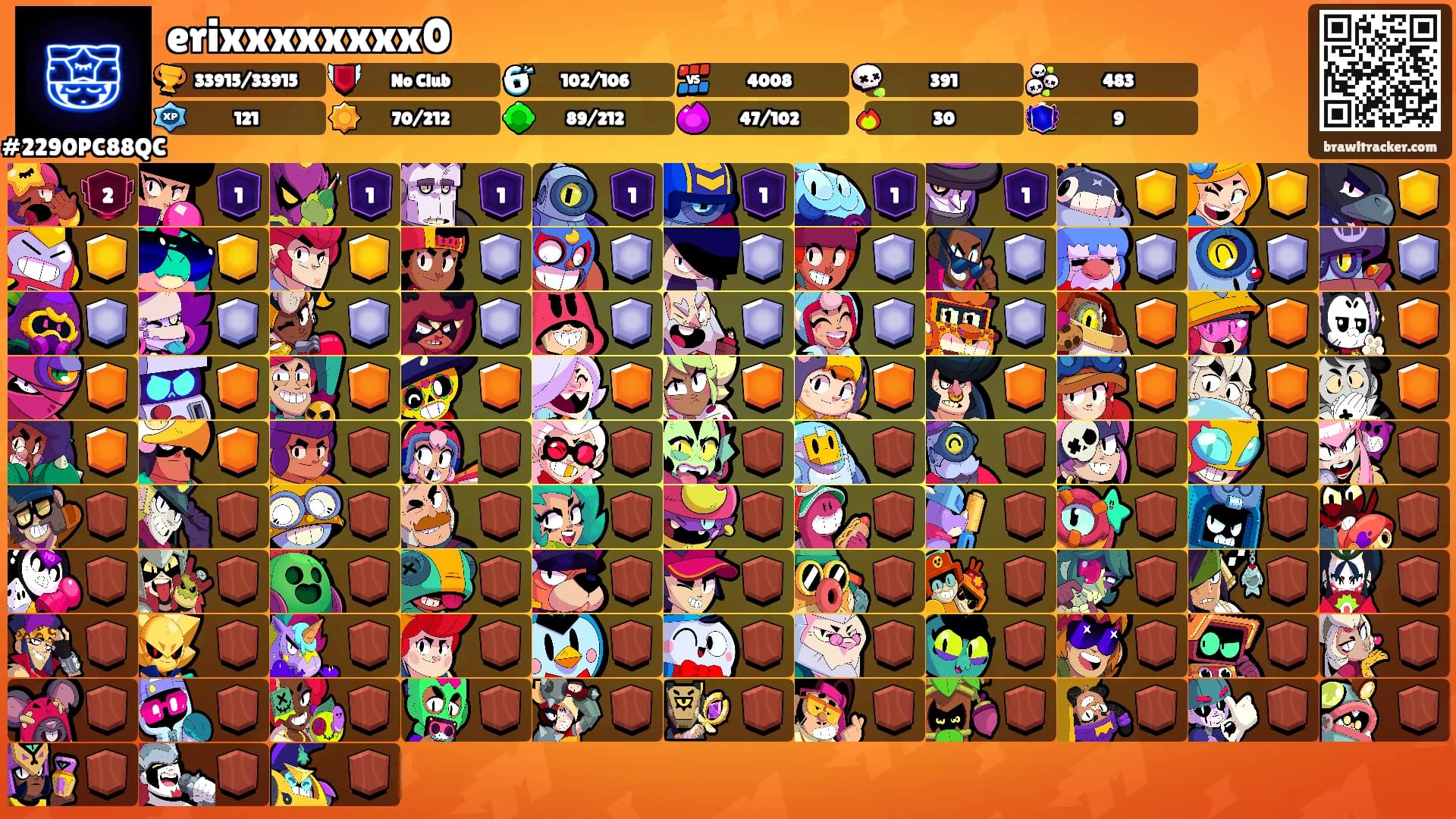 erixxxxxxxx0's Ranks