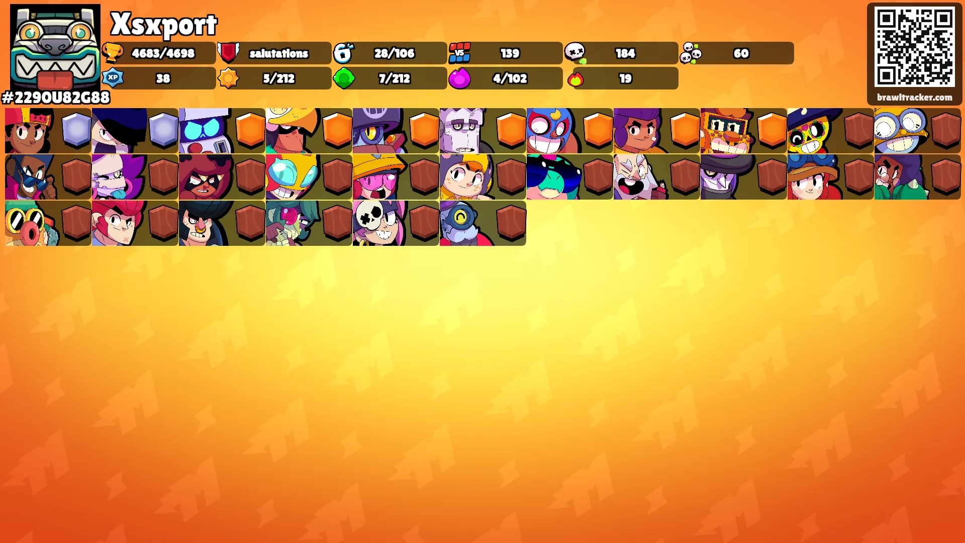 Xsxport's Ranks