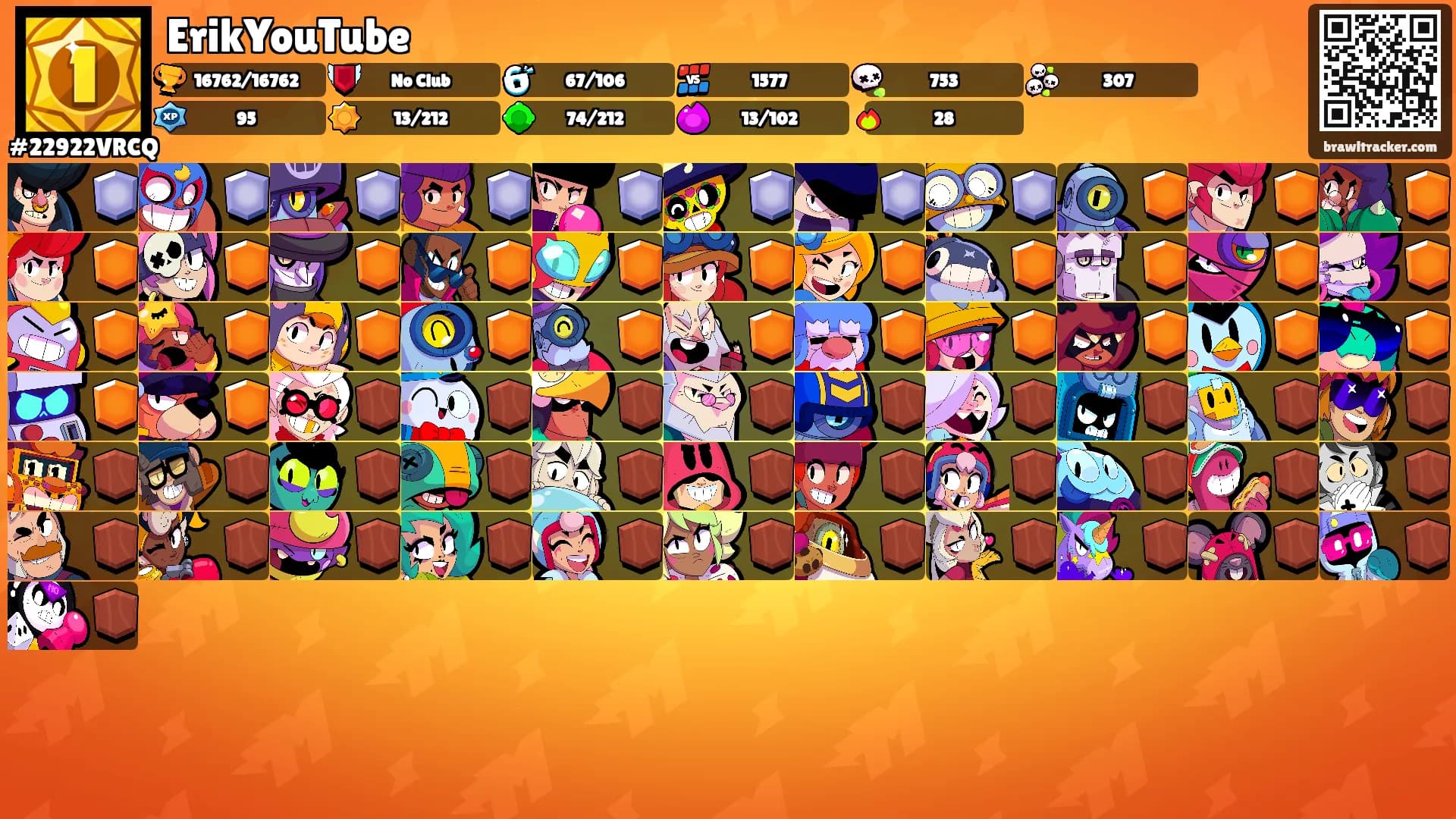 ErikYouTube's Ranks