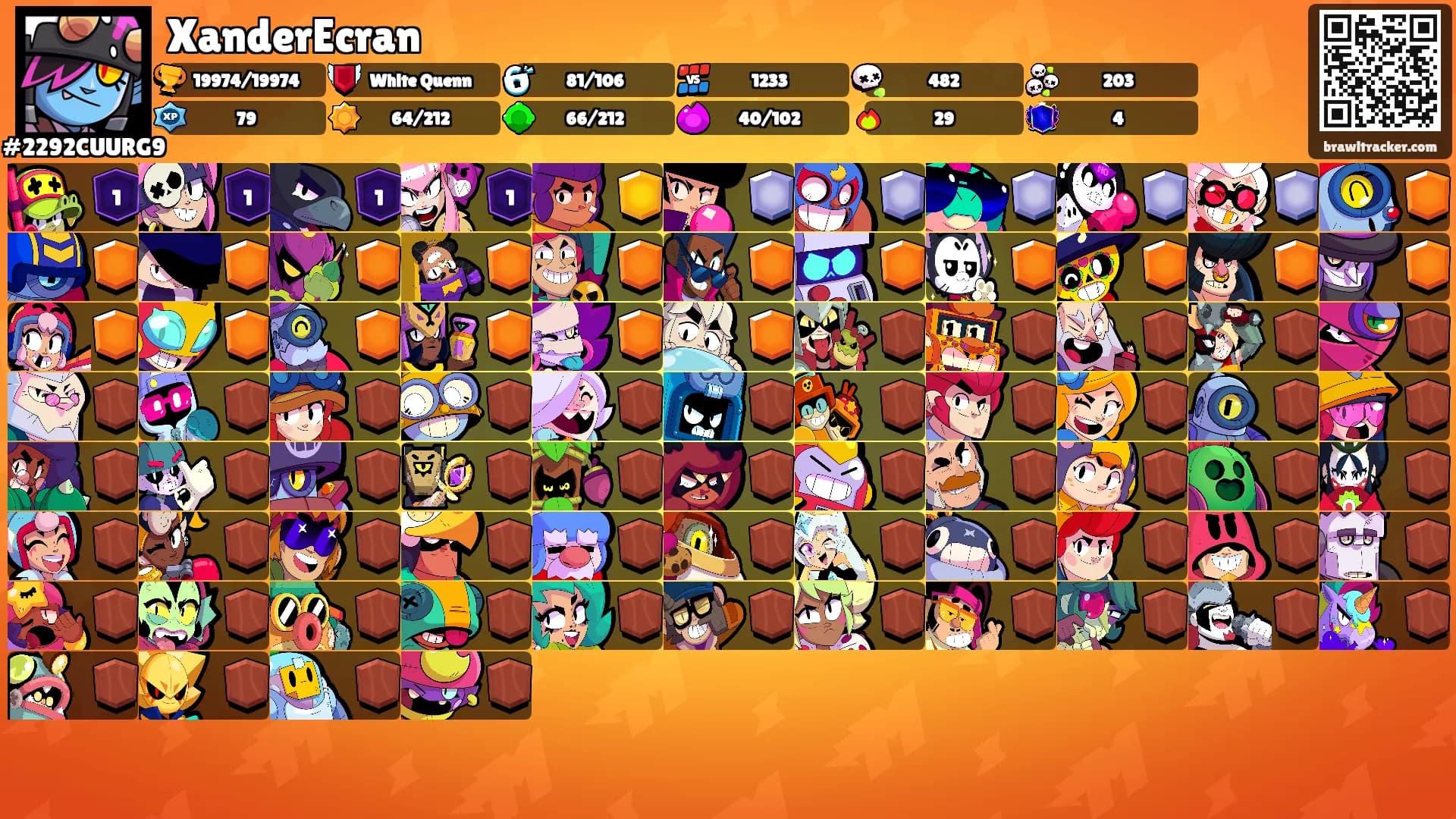 XanderEcran's Ranks