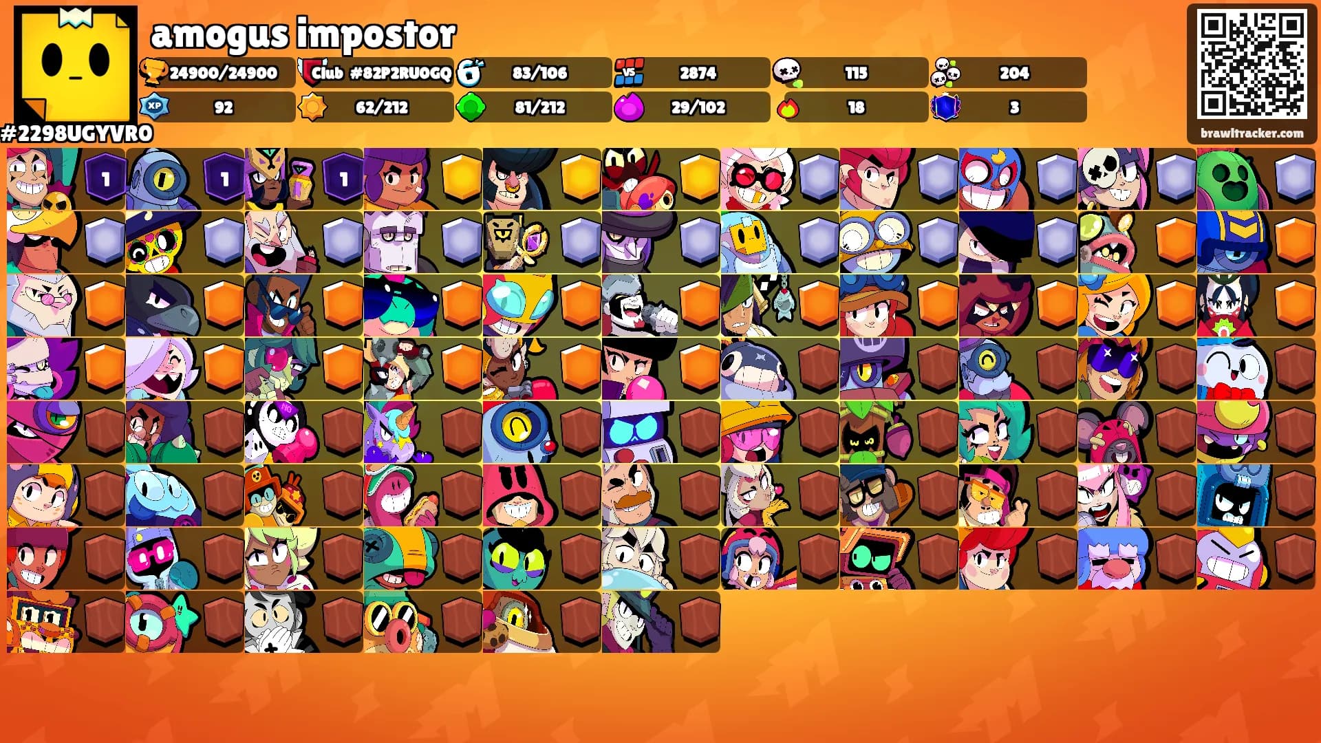 amogus impostor's Ranks