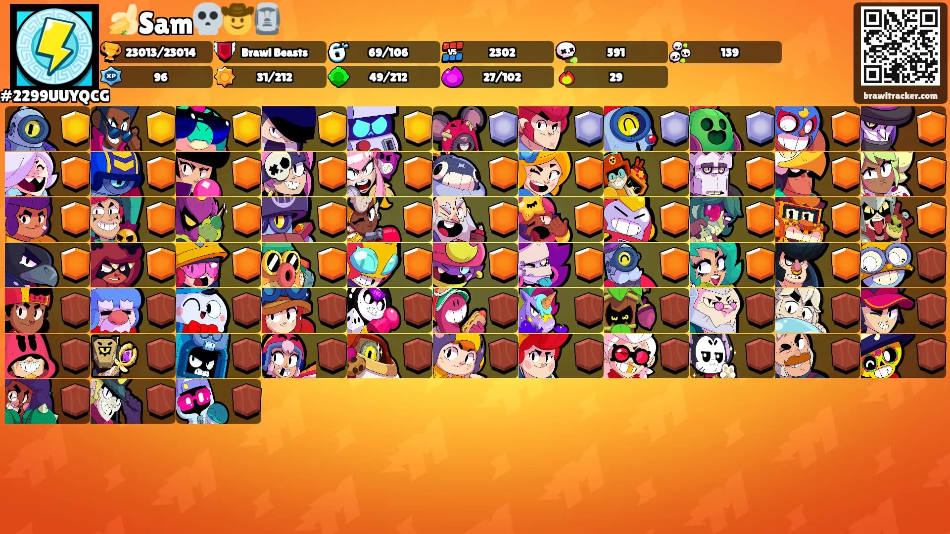 🍌Sam💀🤠🗿's Ranks
