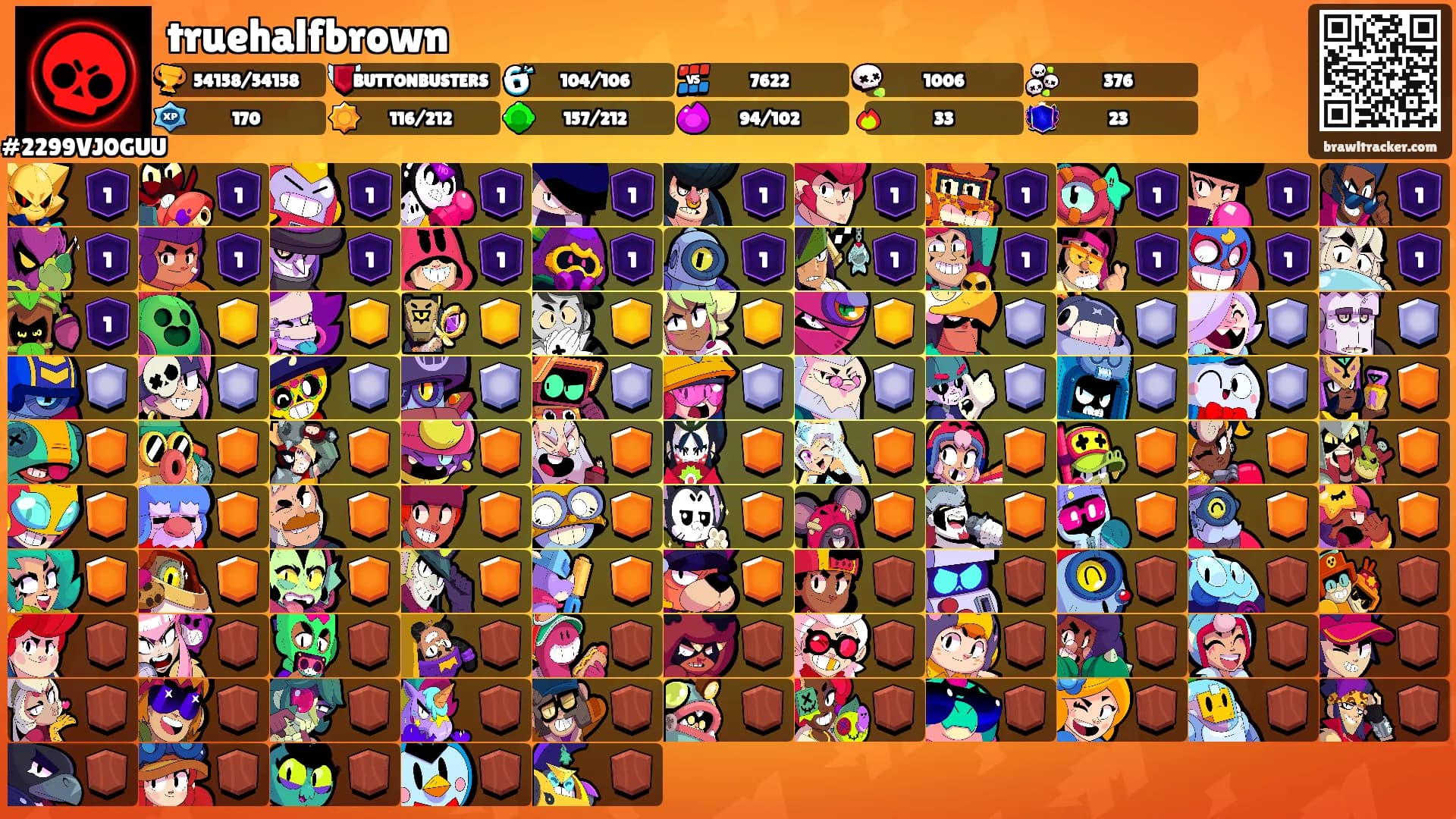 truehalfbrown's Ranks