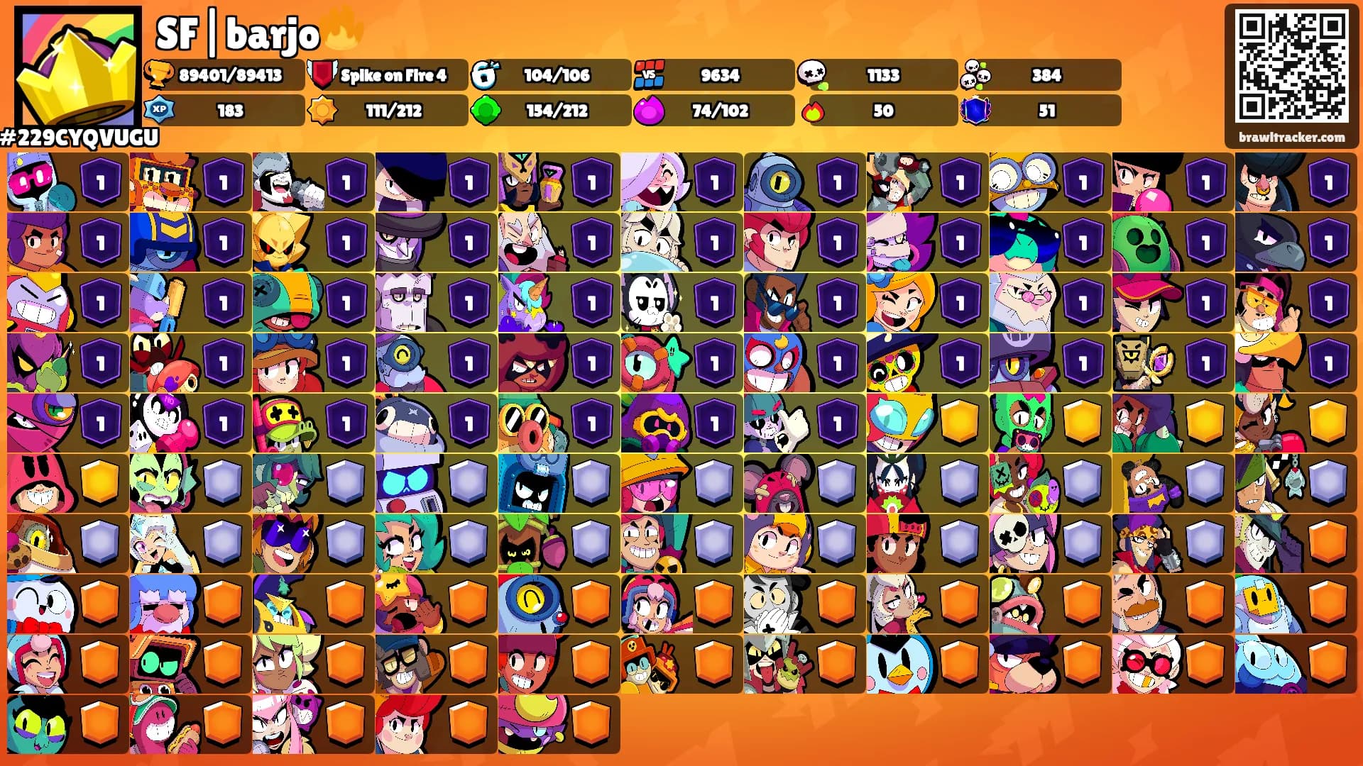 SF|barjo🔥's Ranks