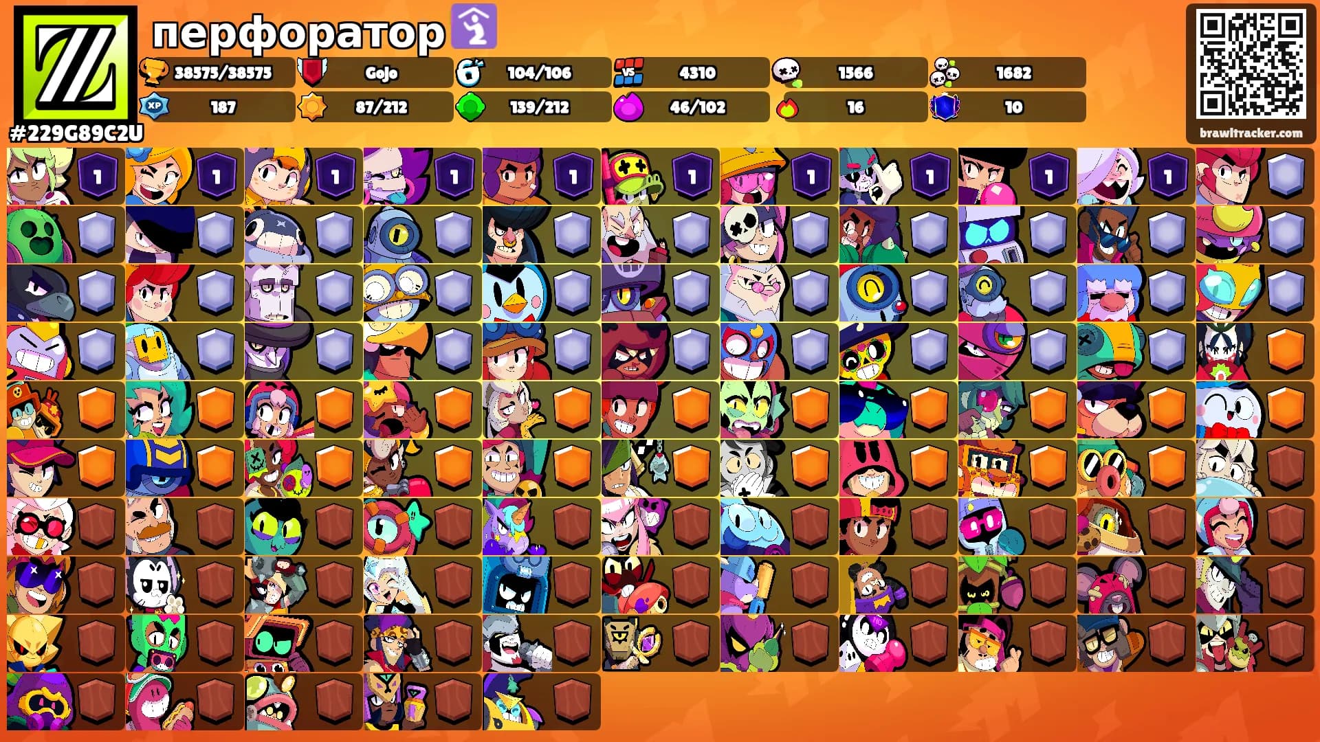 перфоратор 🛐's Ranks