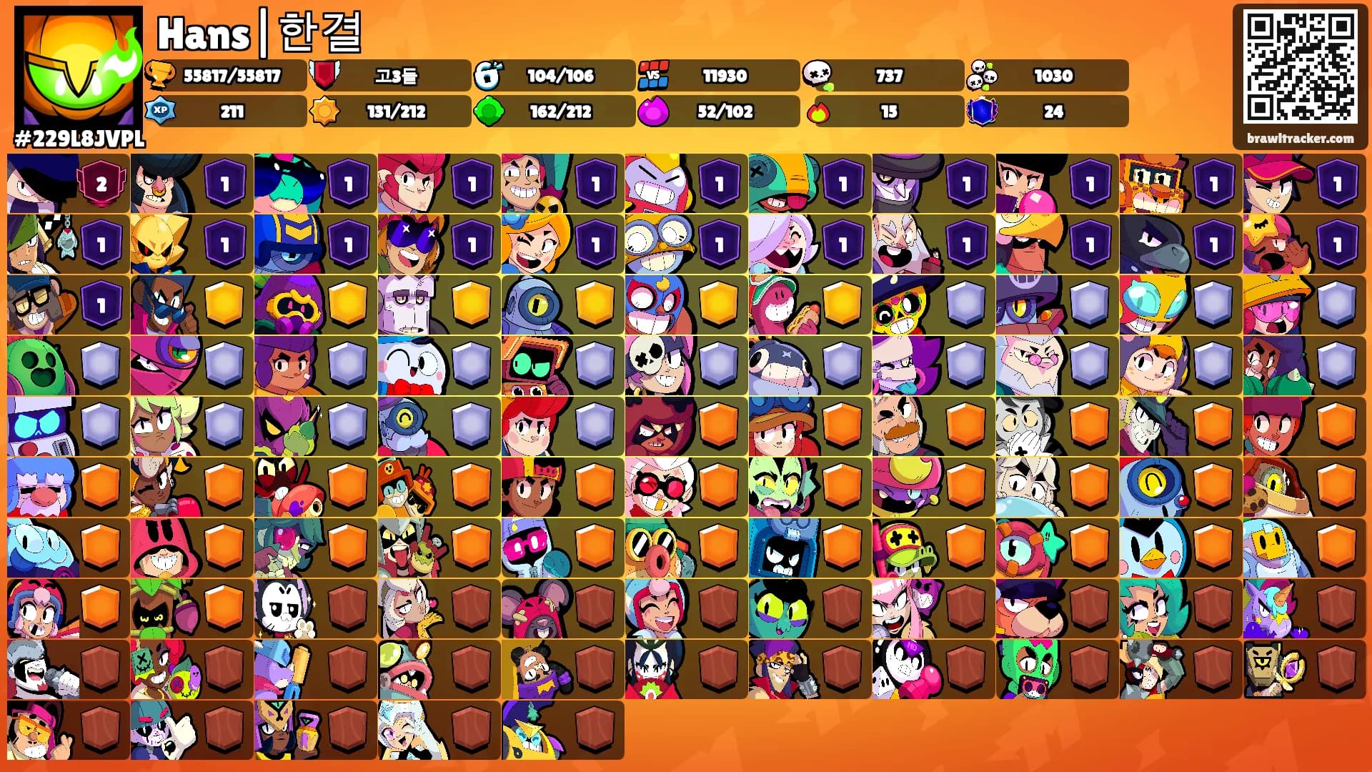 Hans|한결's Ranks