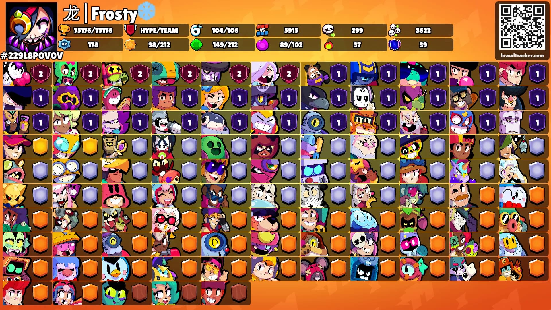 龙|Frosty❄️'s Ranks