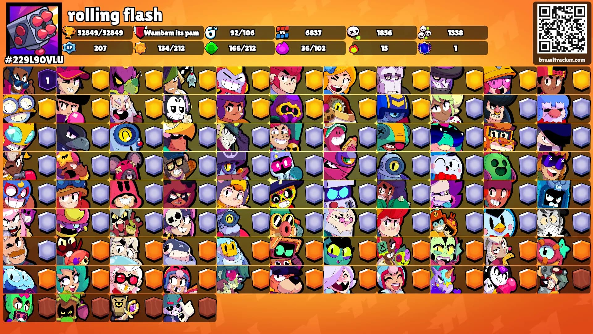 rolling flash's Ranks