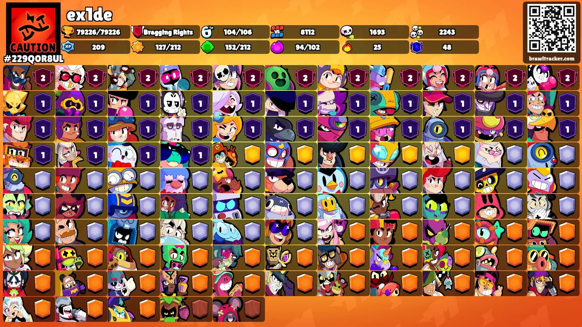 ex1de's Ranks