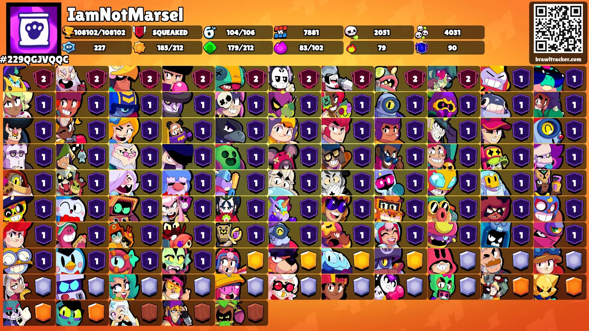 IamNotMarsel's Ranks