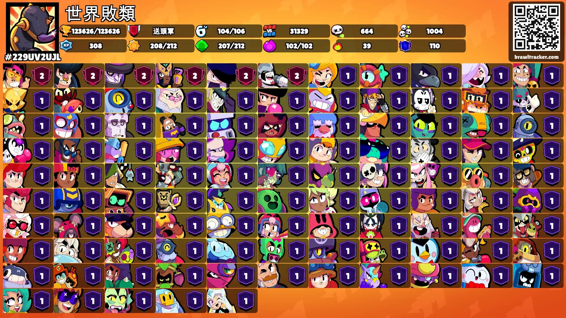 世界敗類's Ranks