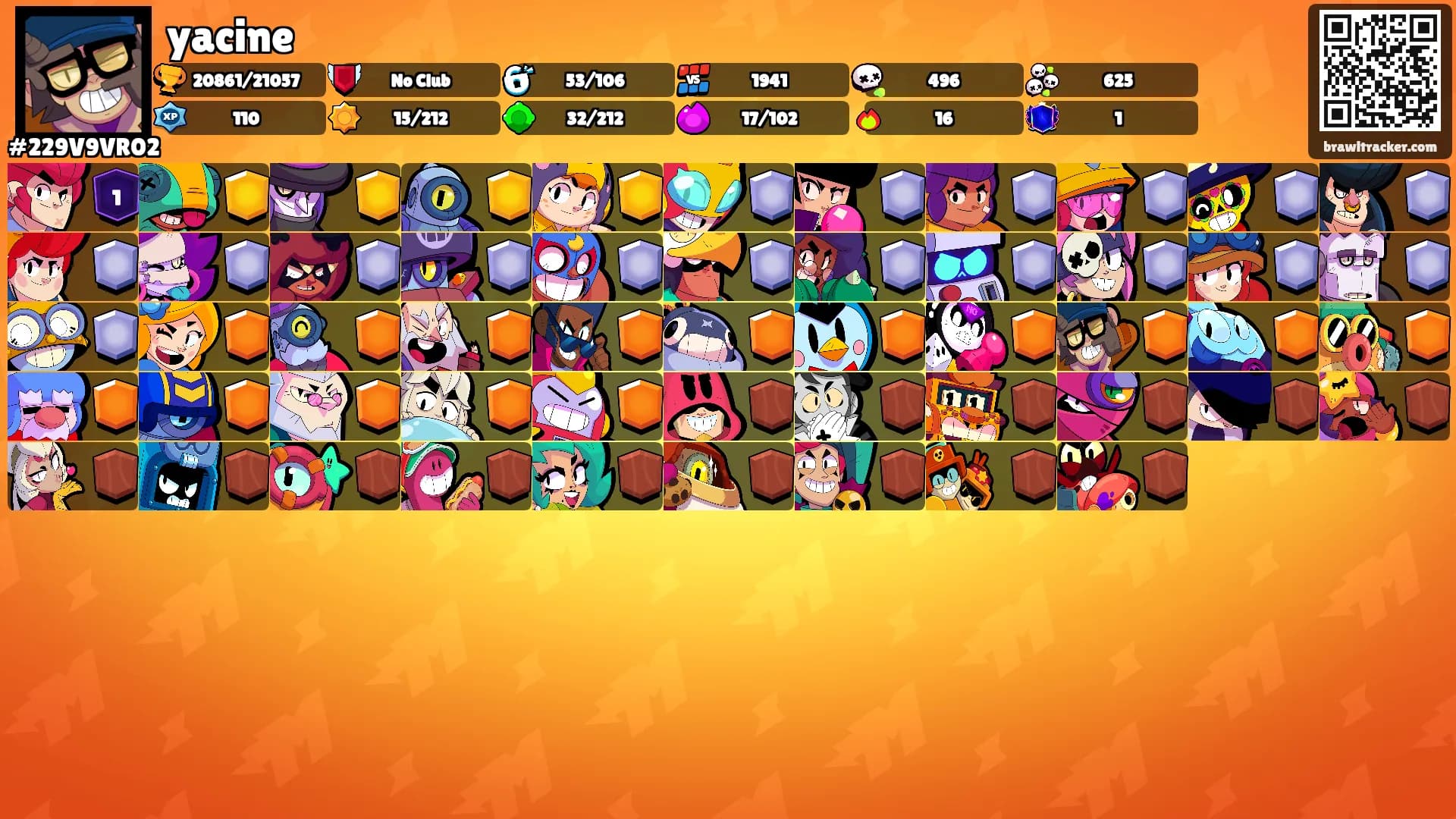 yacine's Ranks