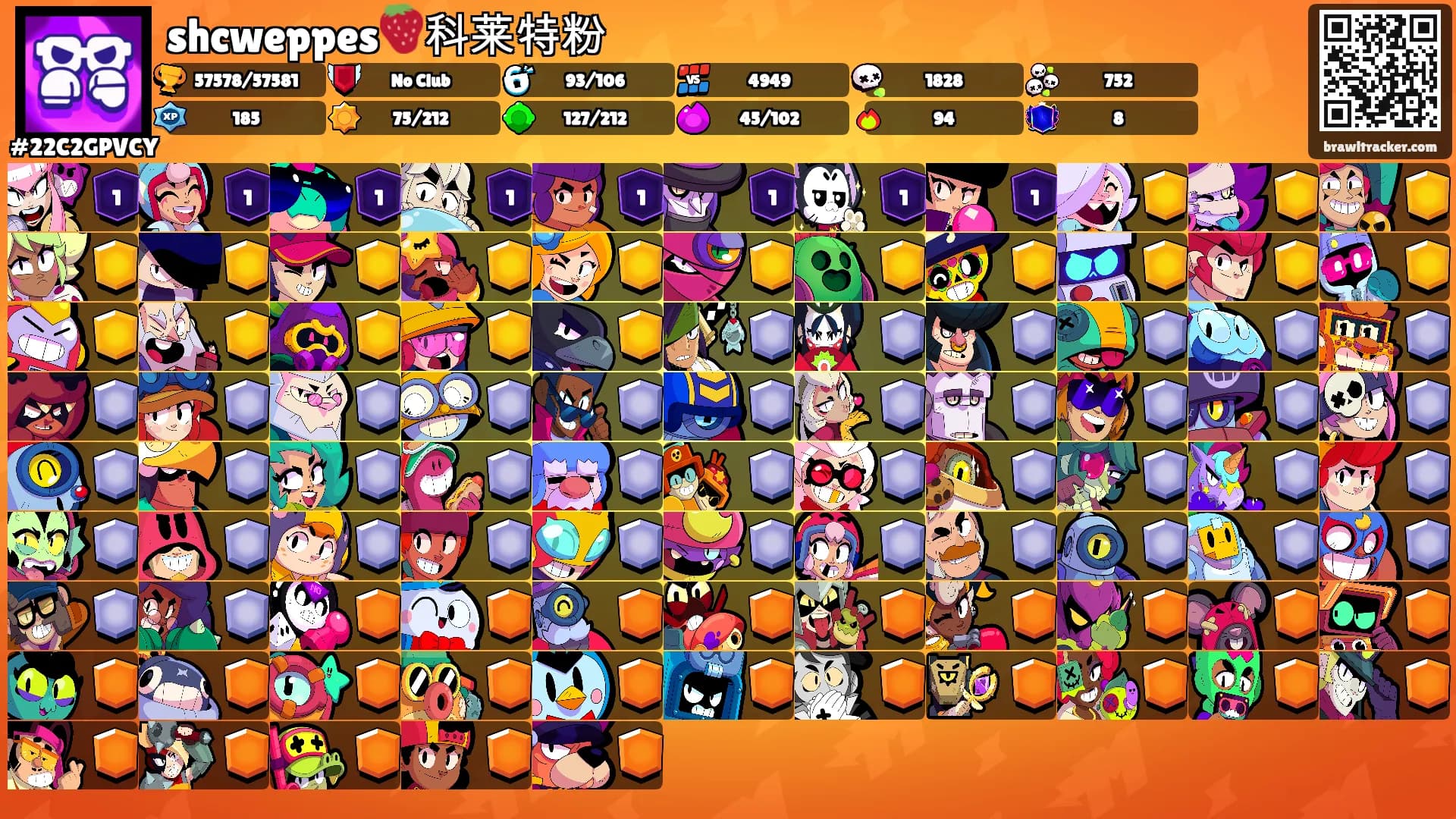 shcweppes🍓科莱特粉's Ranks