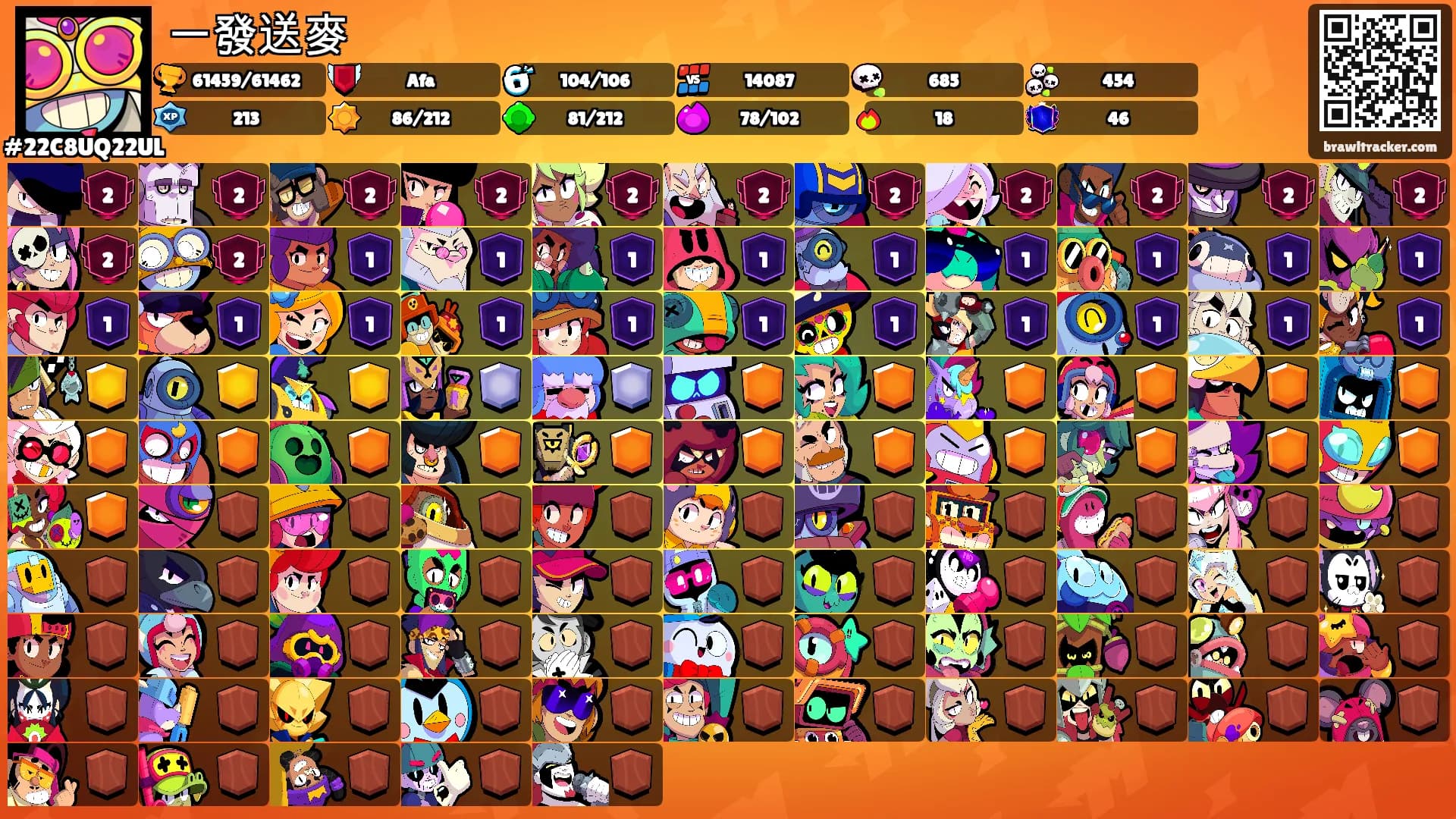 一發送麥's Ranks