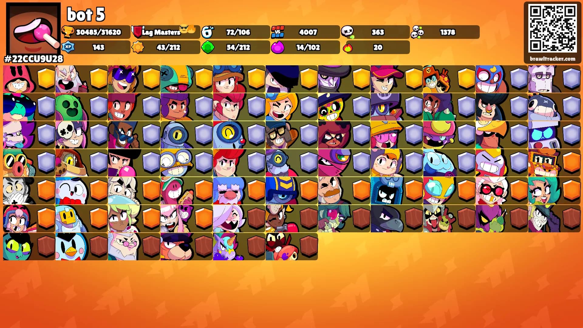 bot 5's Ranks