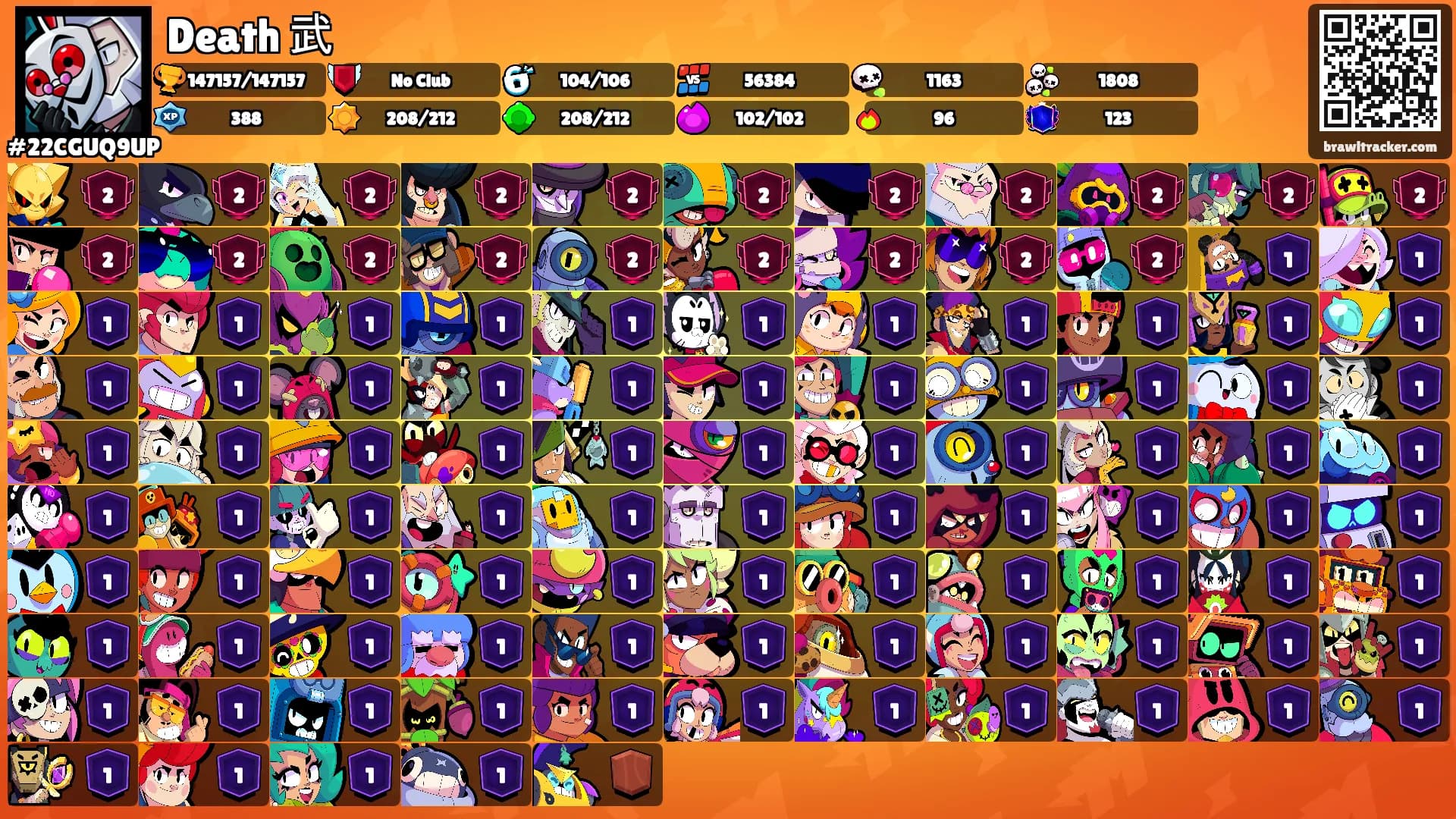 Death 武's Ranks
