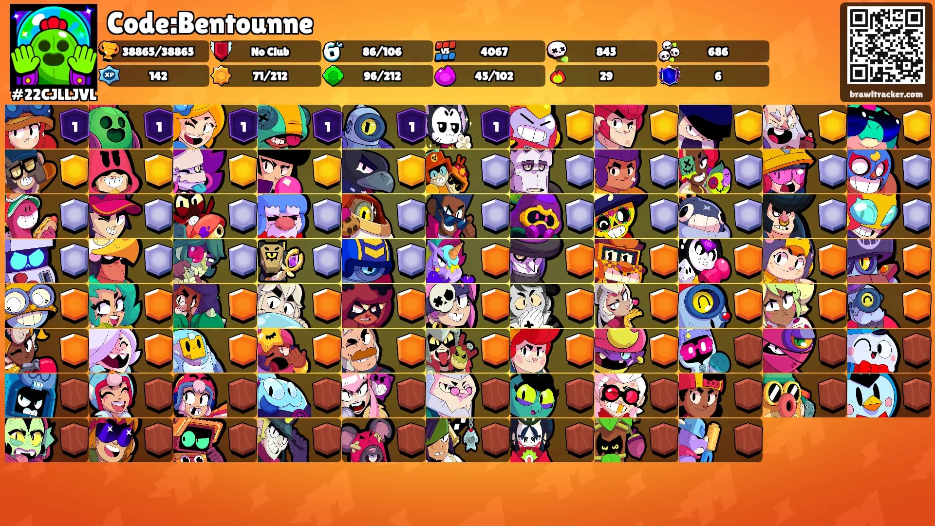 Code:Bentounne's Ranks