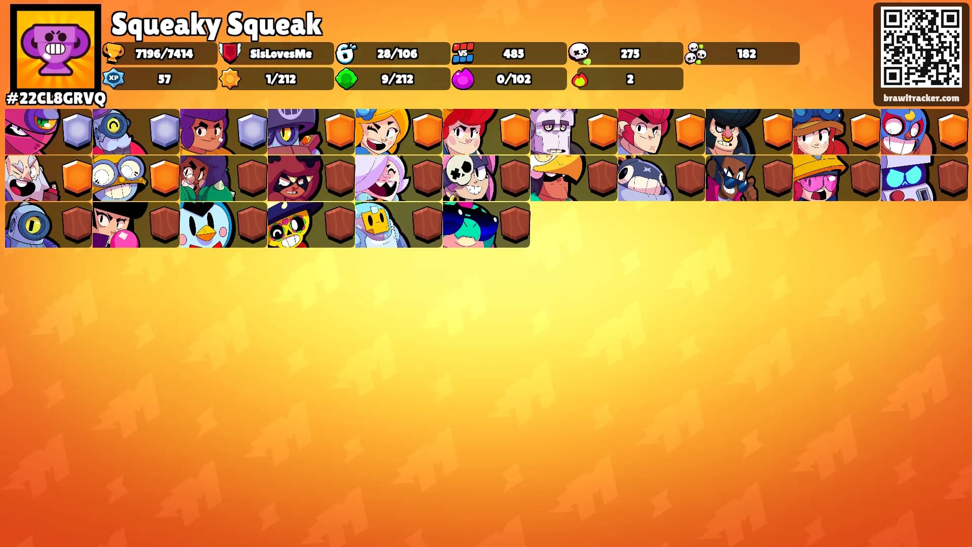 Squeaky Squeak's Ranks