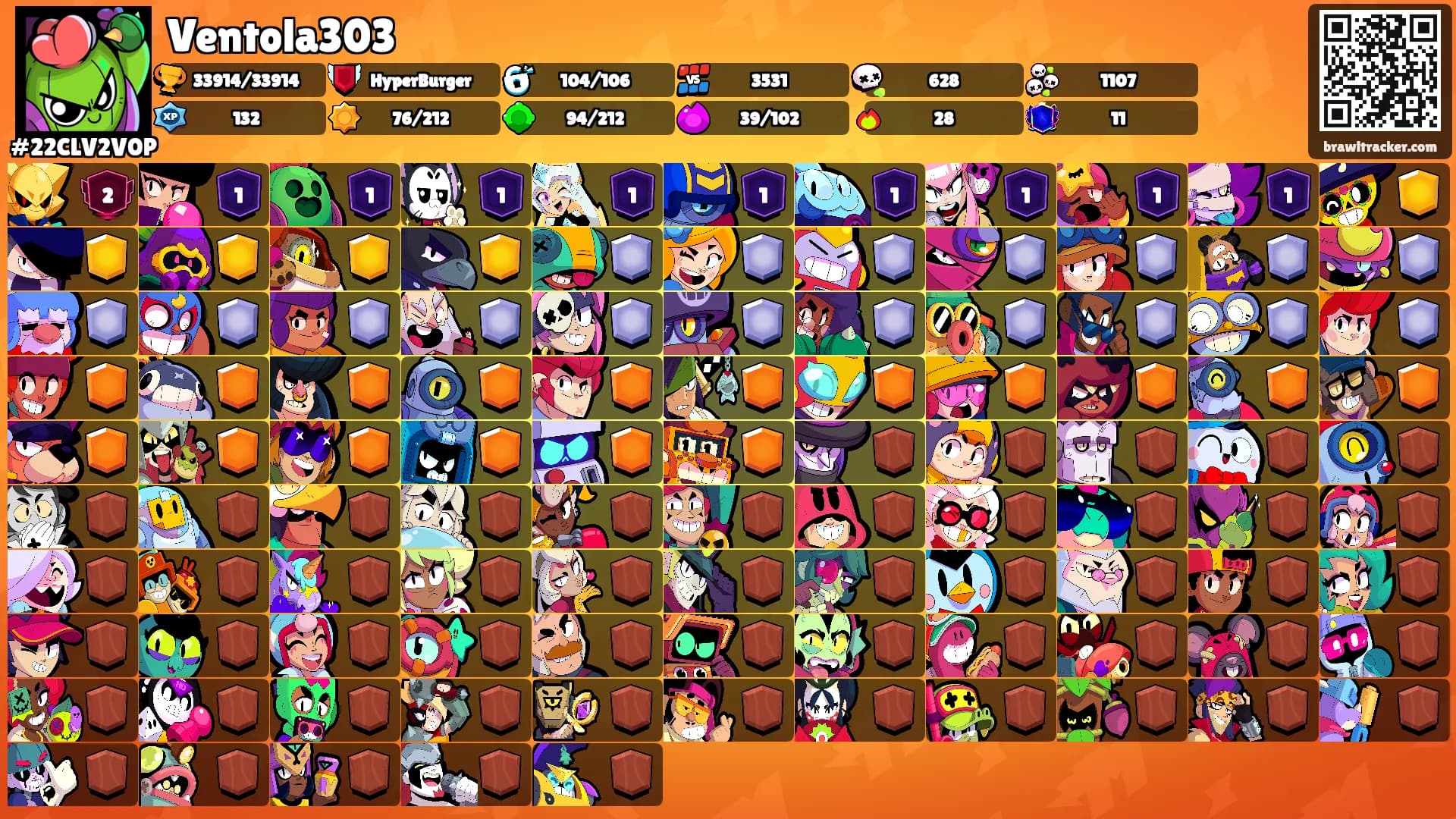 Ventola303's Ranks