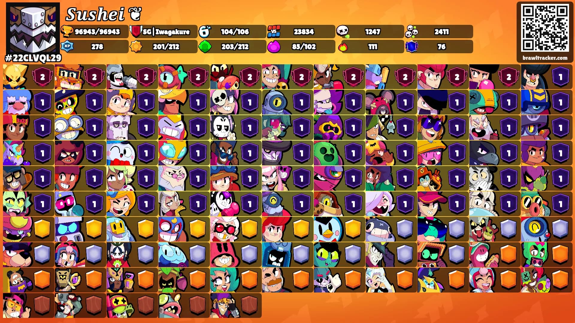 𝑺𝒖𝒔𝒉𝒆𝒊 ❦'s Ranks