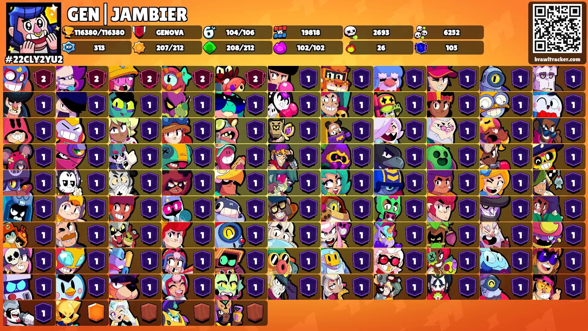 GEN|JAMBIER's Ranks