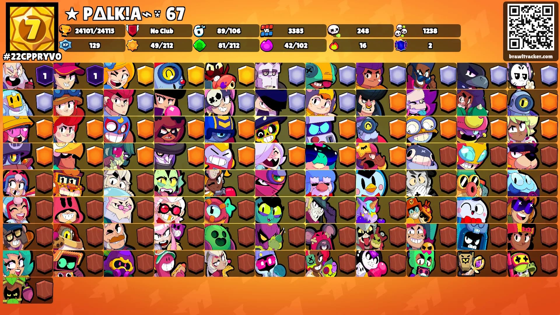 ★ PΔLK!A⌁⍣ 67's Ranks