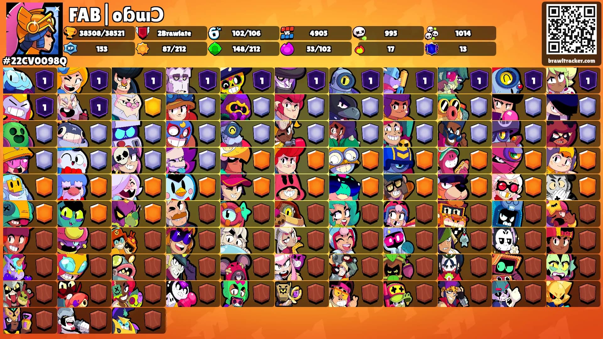 FAB|oɓuıƆ's Ranks