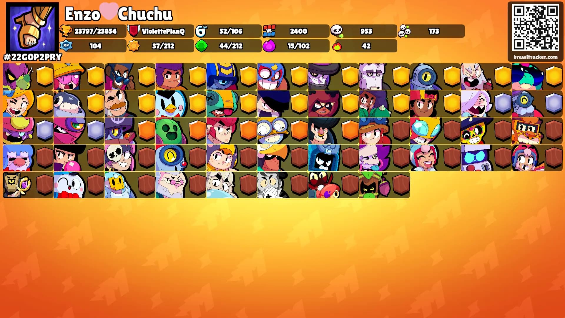 Enzo🩷Chuchu's Ranks