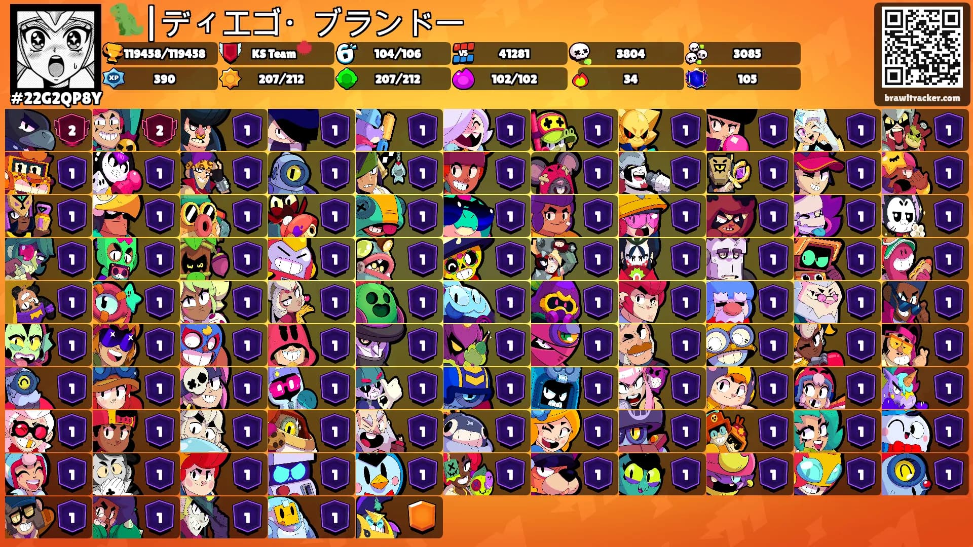 🦖|ディエゴ・ブランドー's Ranks