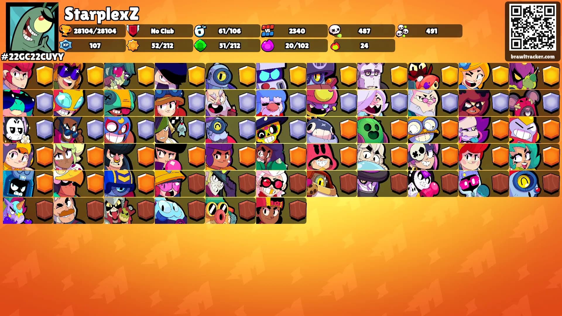 StarplexZ's Ranks