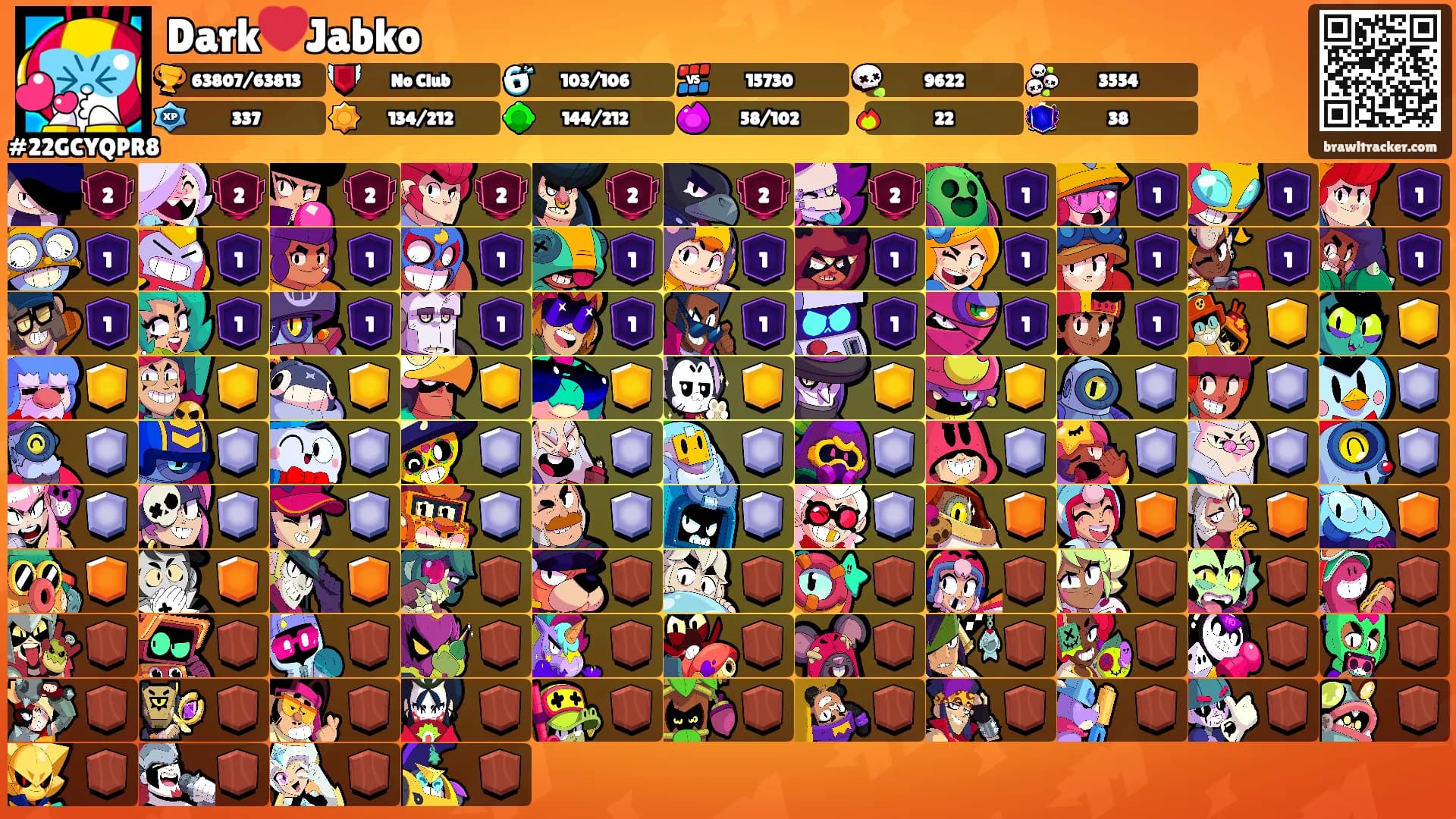 Dark❤️Jabko's Ranks