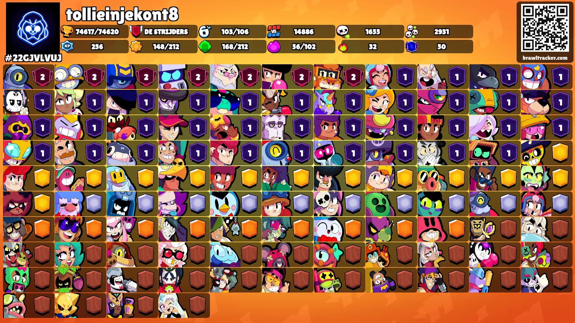 tollieinjekont8's Ranks
