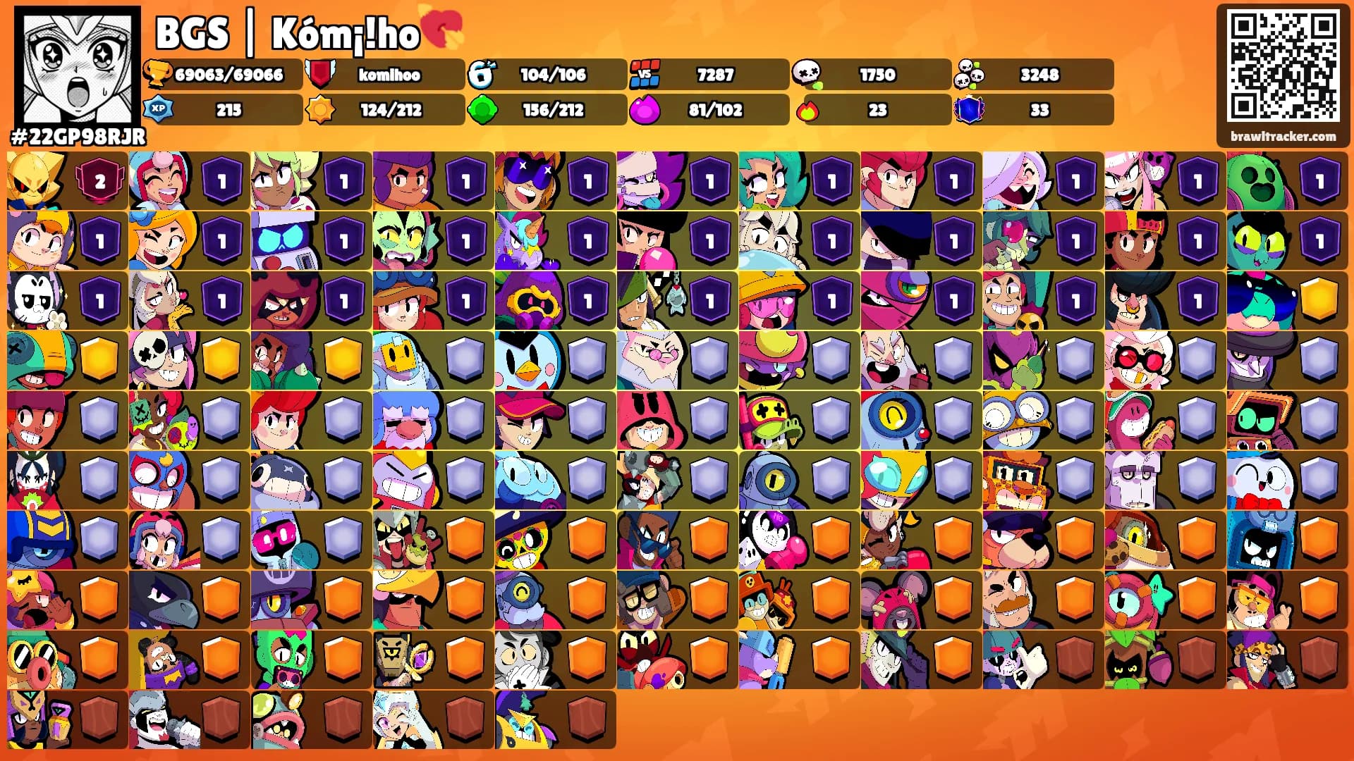 BGS | Kóm¡!ho💘's Ranks