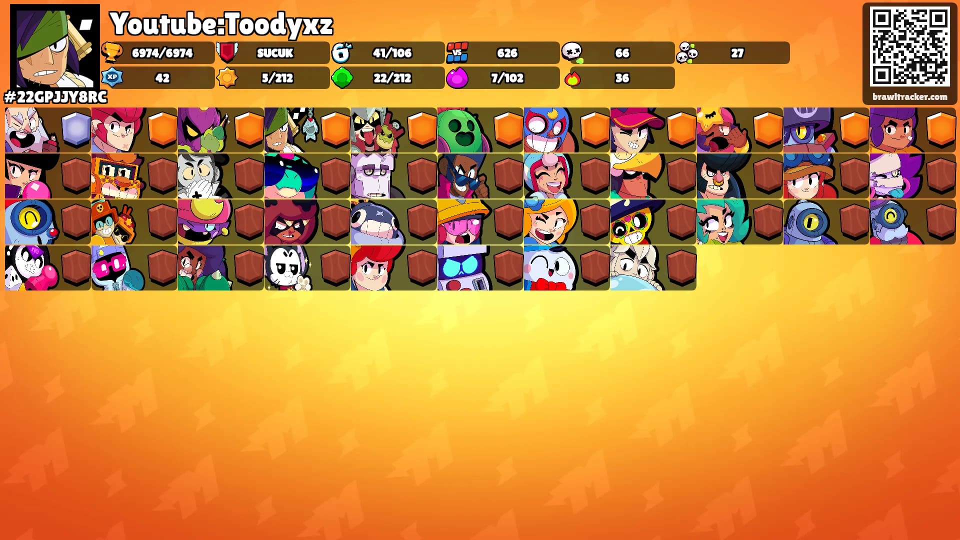 Youtube:Toodyxz's Ranks