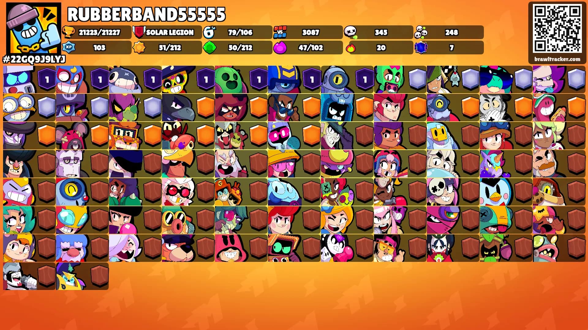 RUBBERBAND55555's Ranks
