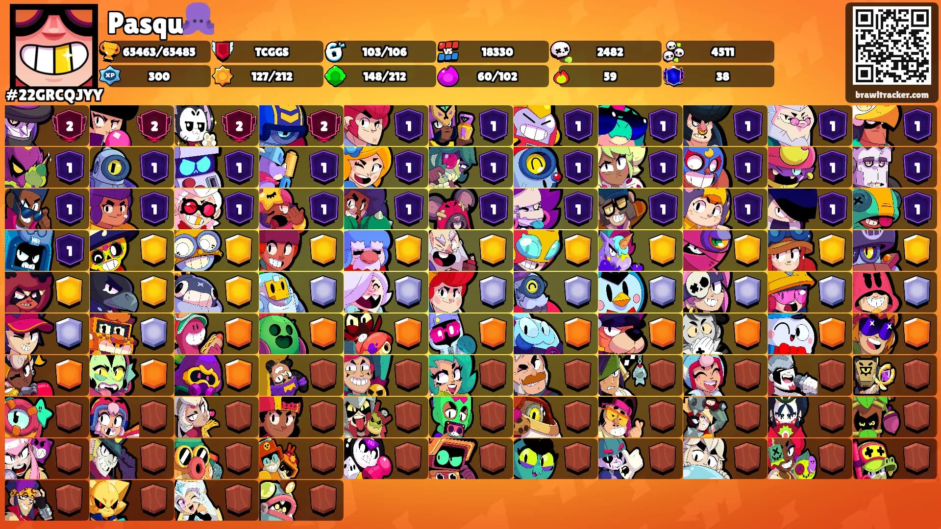 Pasqu🐙's Ranks